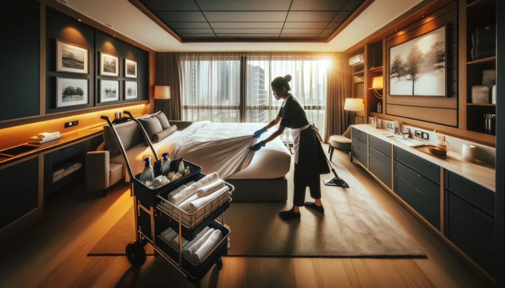 The Housekeeping Tipping Gap
